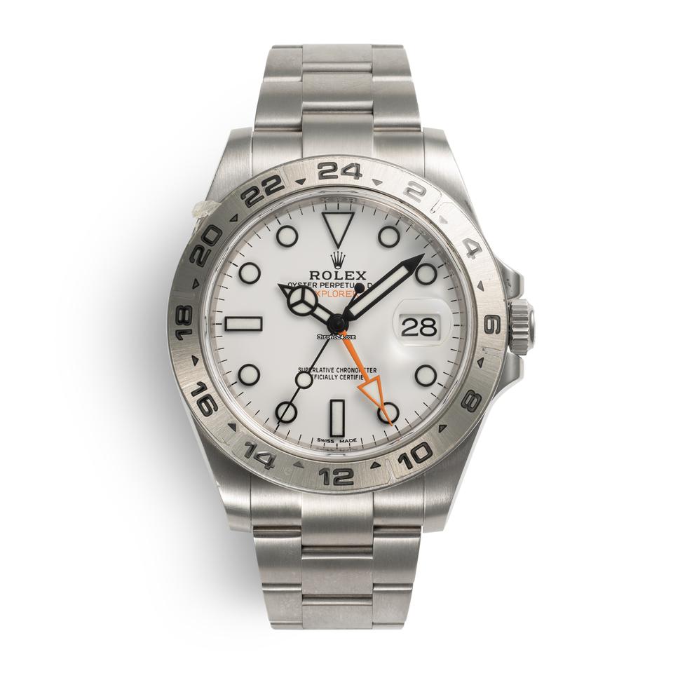 Rolex | Explorer II | 216570 | Steel | 42 mm | Steel | White | Automatic