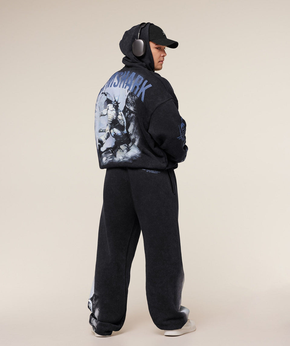 Gymshark Power x Frazetta Graphic Hoodie - Black