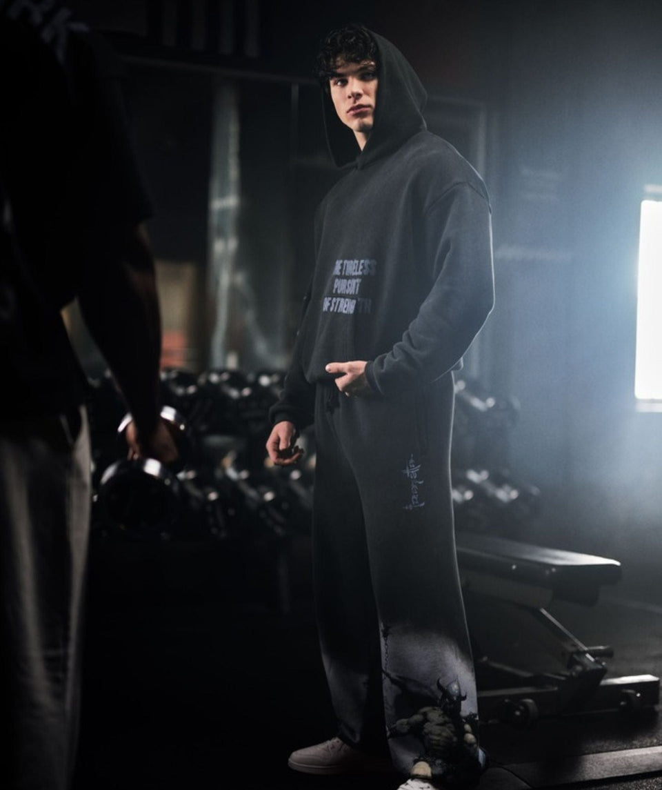 Gymshark Power x Frazetta Graphic Hoodie - Black