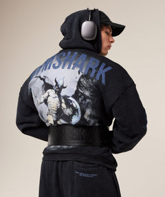 Gymshark Power x Frazetta Graphic Hoodie - Black