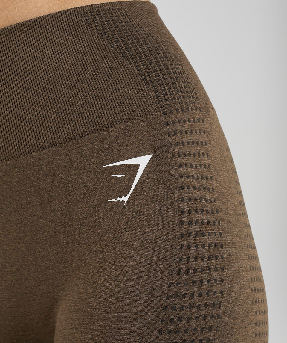 Women's Gymshark Vital Seamless 2.0 Leggings Espresso Marl