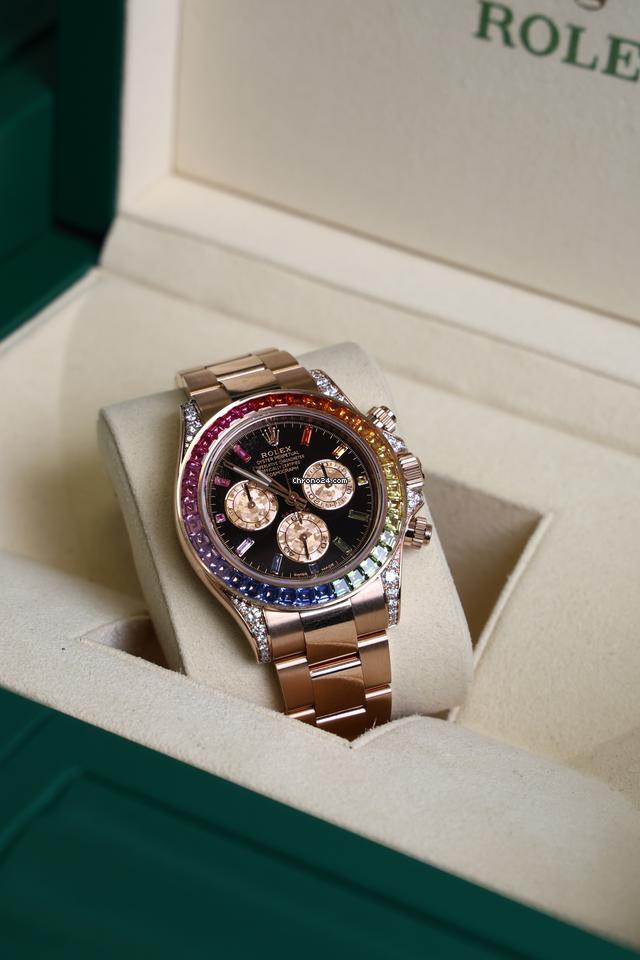 Rolex | Daytona | 116595RBOW | Rose gold | 40 mm | Rose gold | Black | Automatic