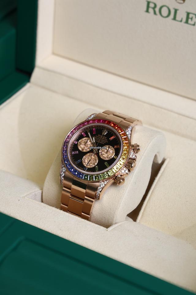 Rolex | Daytona | 116595RBOW | Rose gold | 40 mm | Rose gold | Black | Automatic