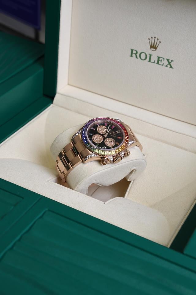 Rolex | Daytona | 116595RBOW | Rose gold | 40 mm | Rose gold | Black | Automatic