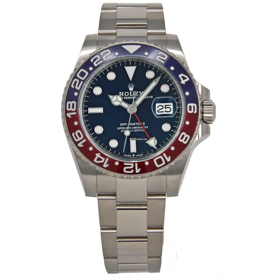 Rolex | GMT-Master II | 126719 | White gold | 40 mm | White gold | Blue | Automatic