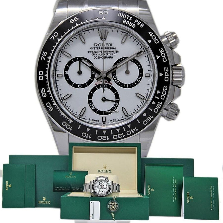 Rolex | Daytona | 126500LN | 40 mm | Steel | White | Automatic