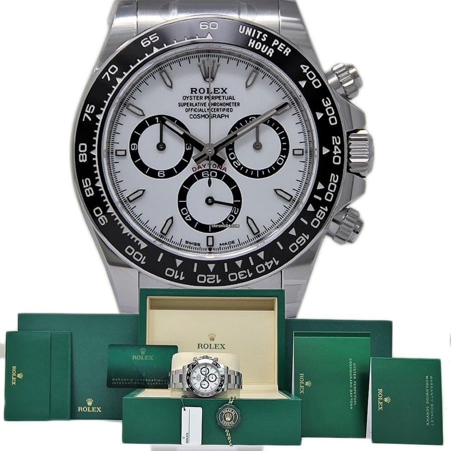 Rolex | Daytona | 126500LN | 40 mm | Steel | White | Automatic