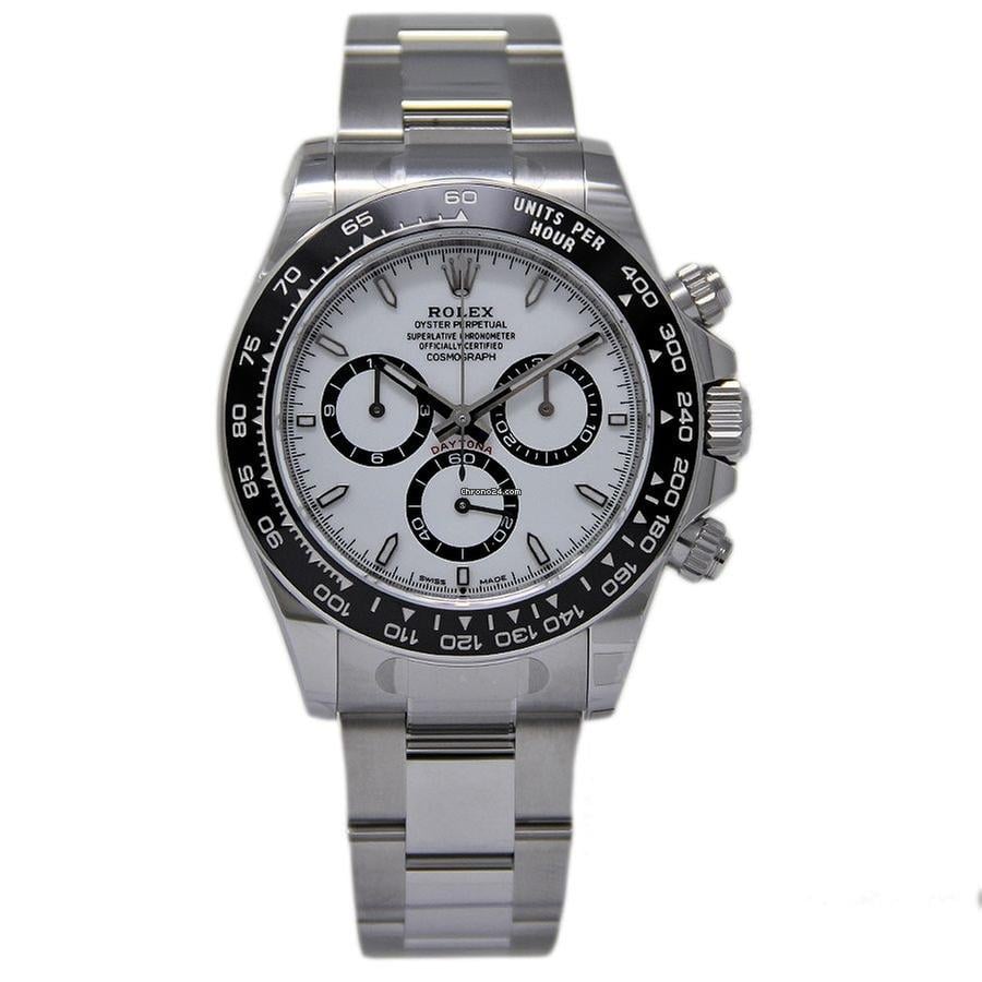 Rolex | Daytona | 126500LN | 40 mm | Steel | White | Automatic
