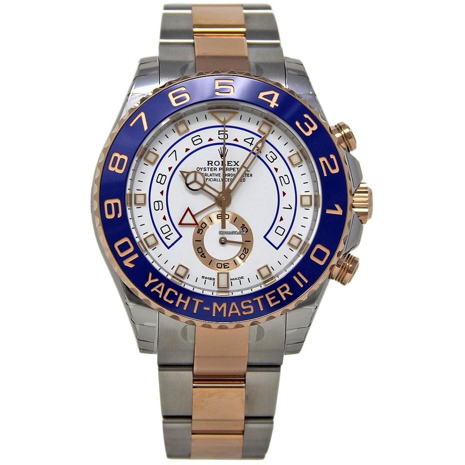 Rolex | Yacht-Master II | 116681 | Steel | 44 mm | Gold/Steel | White | Automatic