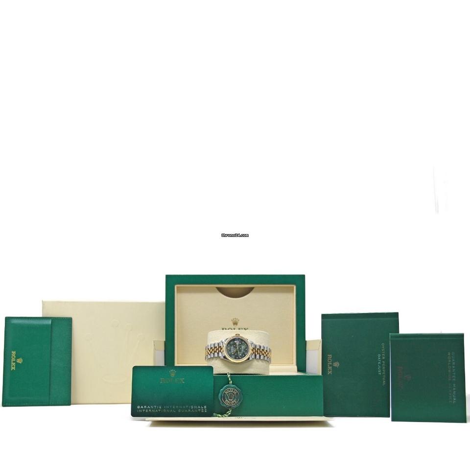 Rolex | Datejust | 278273 | 31 mm | Gold/Steel | Green | Automatic