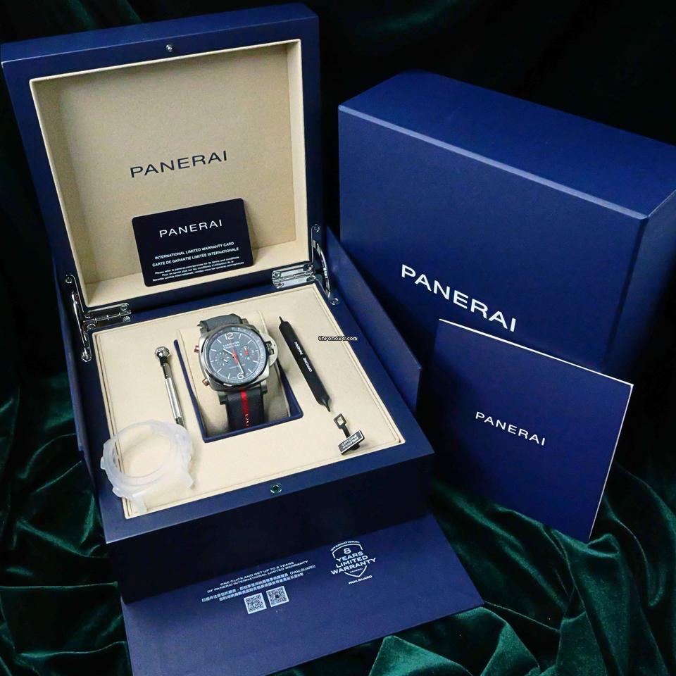 Panerai2025 NEW UNWORN Luminor Chrono Flyback “Luna Rossa Titanio” Ltd. Ed. FULL SET PAM01654