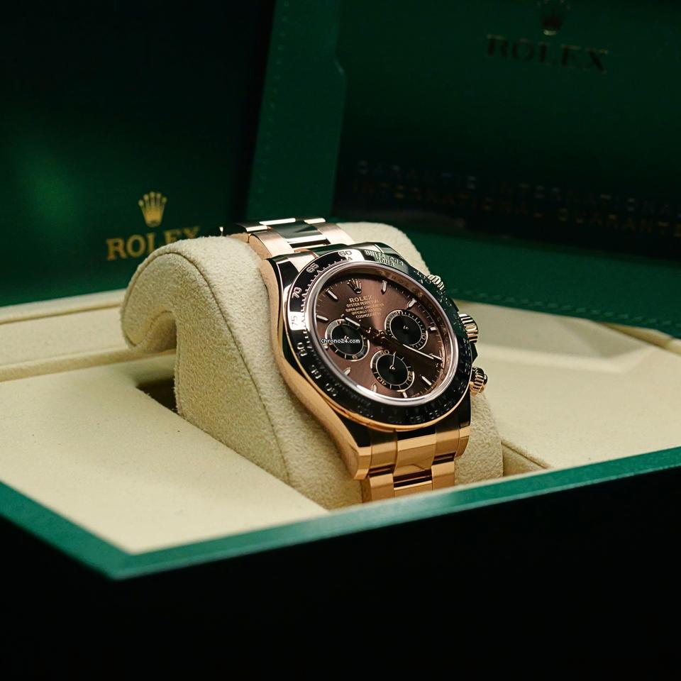 Rolex | Daytona | 126505 | Rose gold | 40 mm | Rose gold | Brown | Automatic