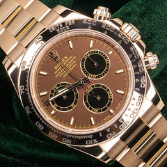 Rolex | Daytona | 126505 | Rose gold | 40 mm | Rose gold | Brown | Automatic