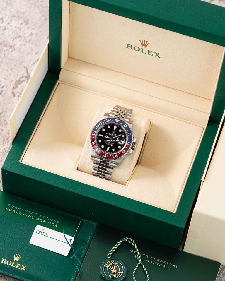 Rolex | GMT-Master II | 126710BLRO | Steel | 40 mm | Black | Automatic