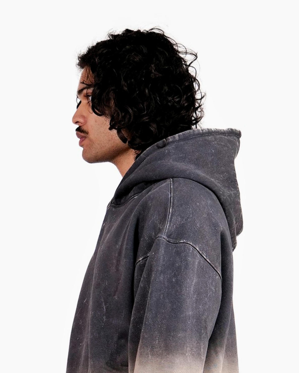 Gradient Hoodie - Ombre Faded Oversized Hoodie