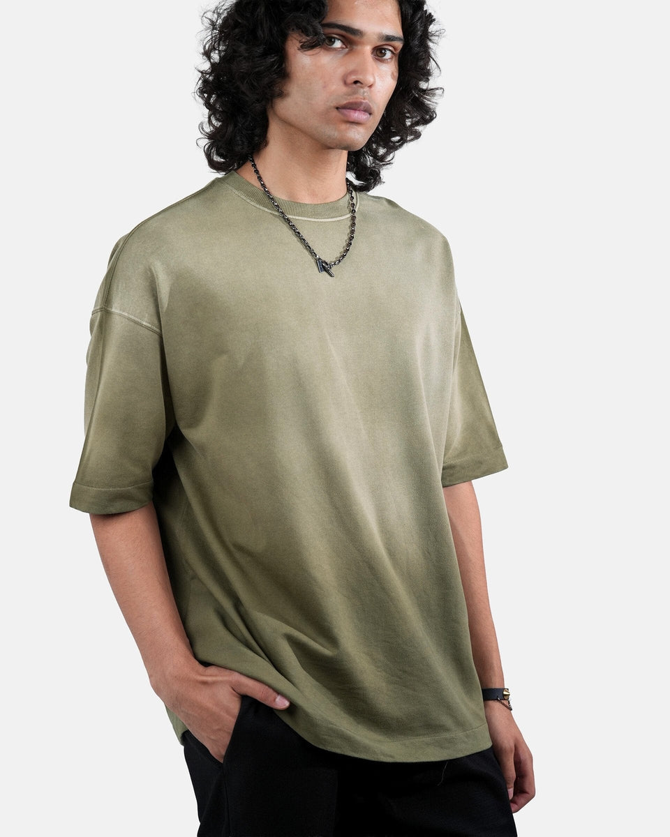 THE BARES - OLIVE WASHED T-SHIRT