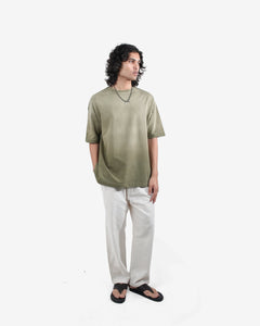 THE BARES - OLIVE WASHED T-SHIRT