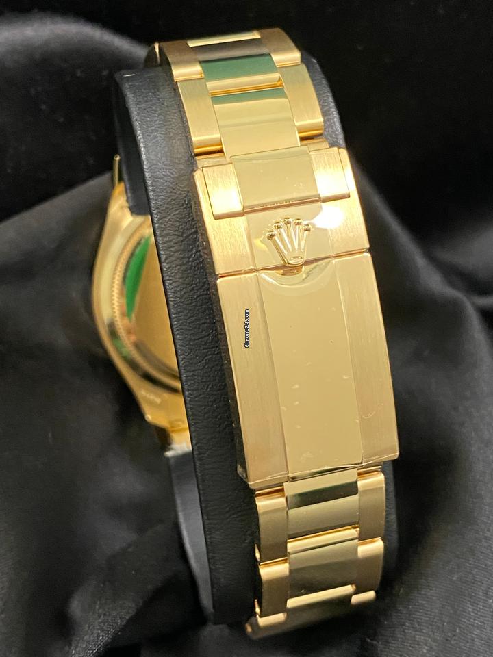 Rolex | Daytona | 126508 | Yellow gold | 40 mm | Yellow gold | Green | Automatic