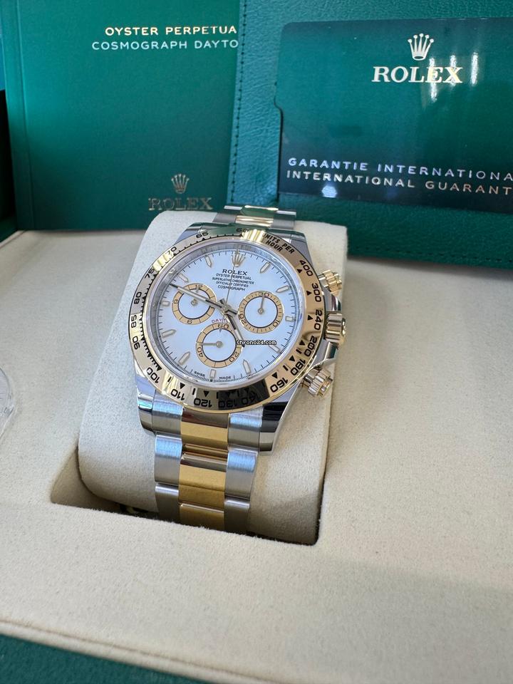 Rolex | Daytona | 126503 | Gold/Steel | 40 mm | Gold/Steel | White | Automatic