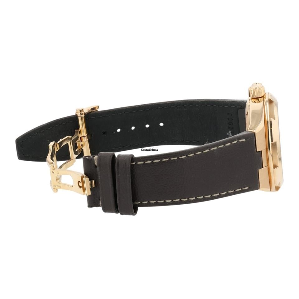 Vacheron Constantin Relógio masculino Vacheron Constantin no exterior mostrador prata ouro rosa 18k 41 mm 7900 V