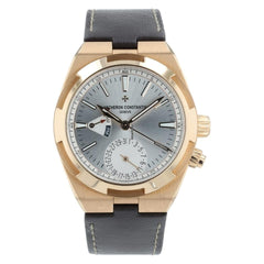Vacheron Constantin Relógio masculino Vacheron Constantin no exterior mostrador prata ouro rosa 18k 41 mm 7900 V