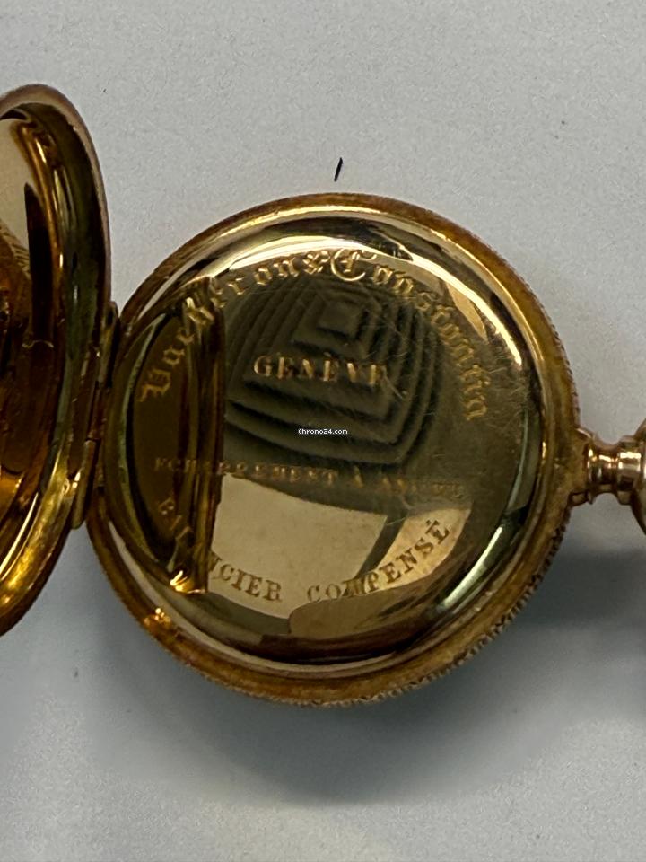 Vacheron Constantin Pocket Watch18 K Pocket Watch 1894 Antique Pocket Watch