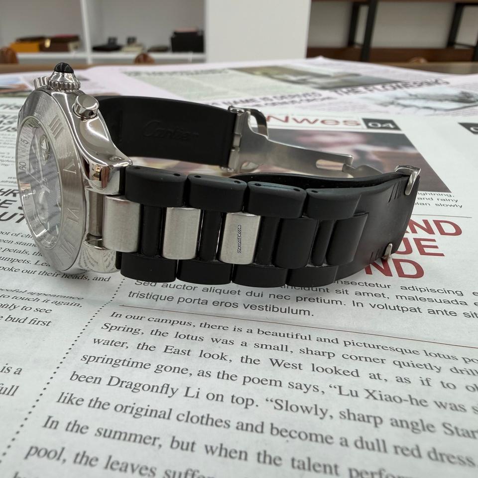 Cartier Must 21 Chronoscaf Quartz 38mm Unisex Watch 2424