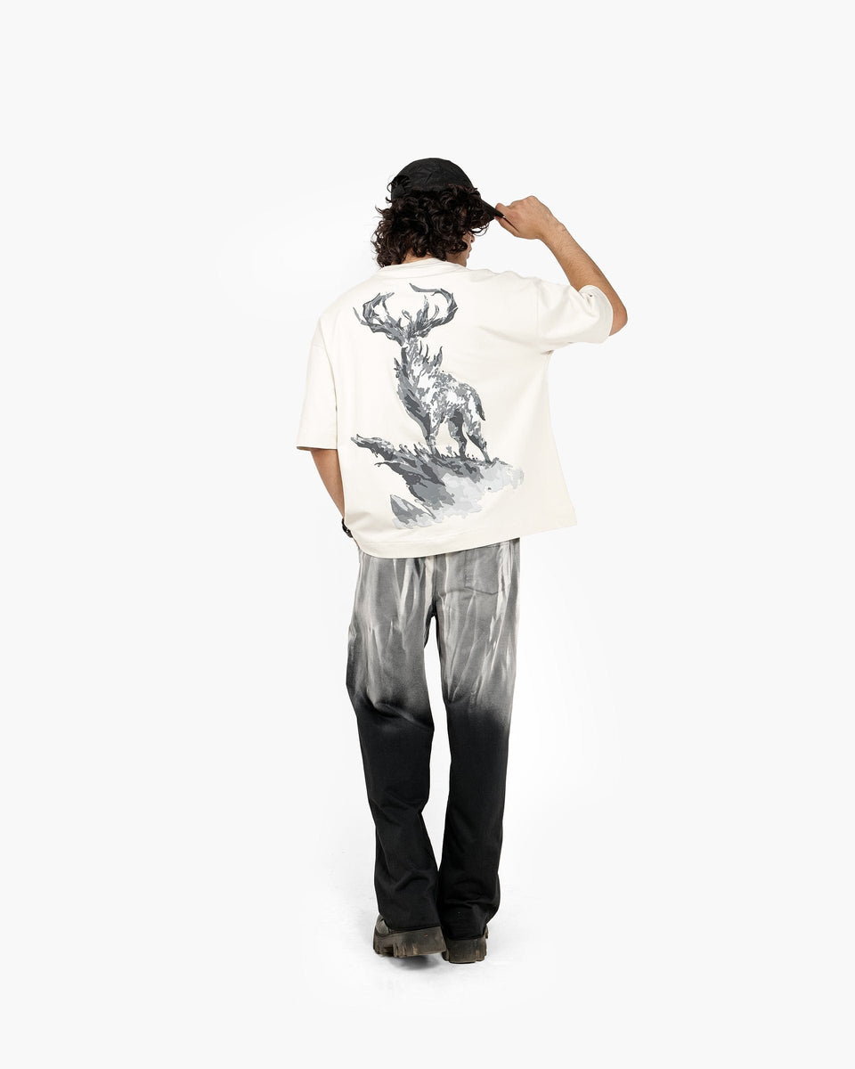 The Summit G.O.A.T. - Grey Oversized T-Shirt