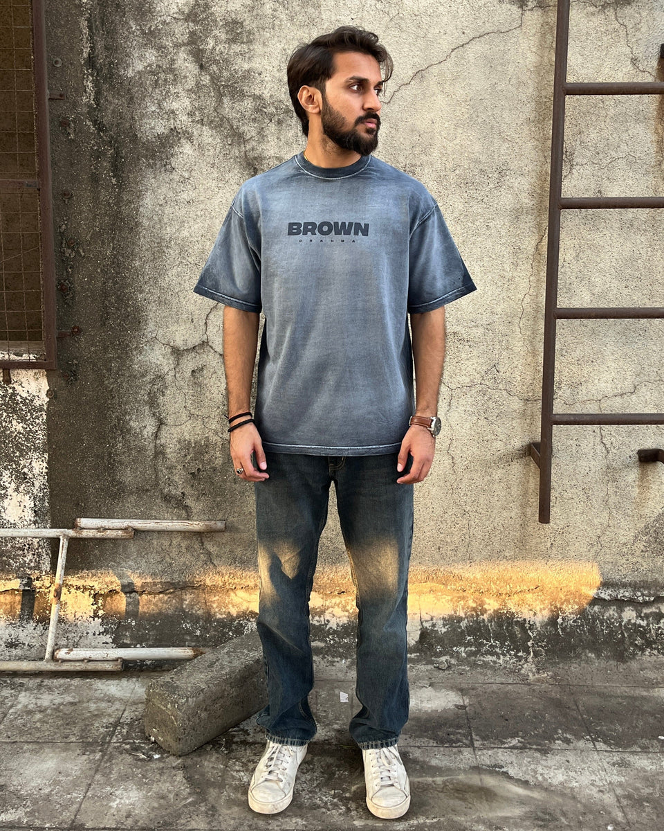 Ocean Blue // Box fit Oversized Unisex T-shirt