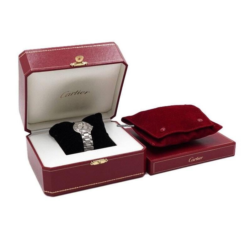 Cartier 21 Must de Cartier Small Women's Watch W10109 T2 28mm