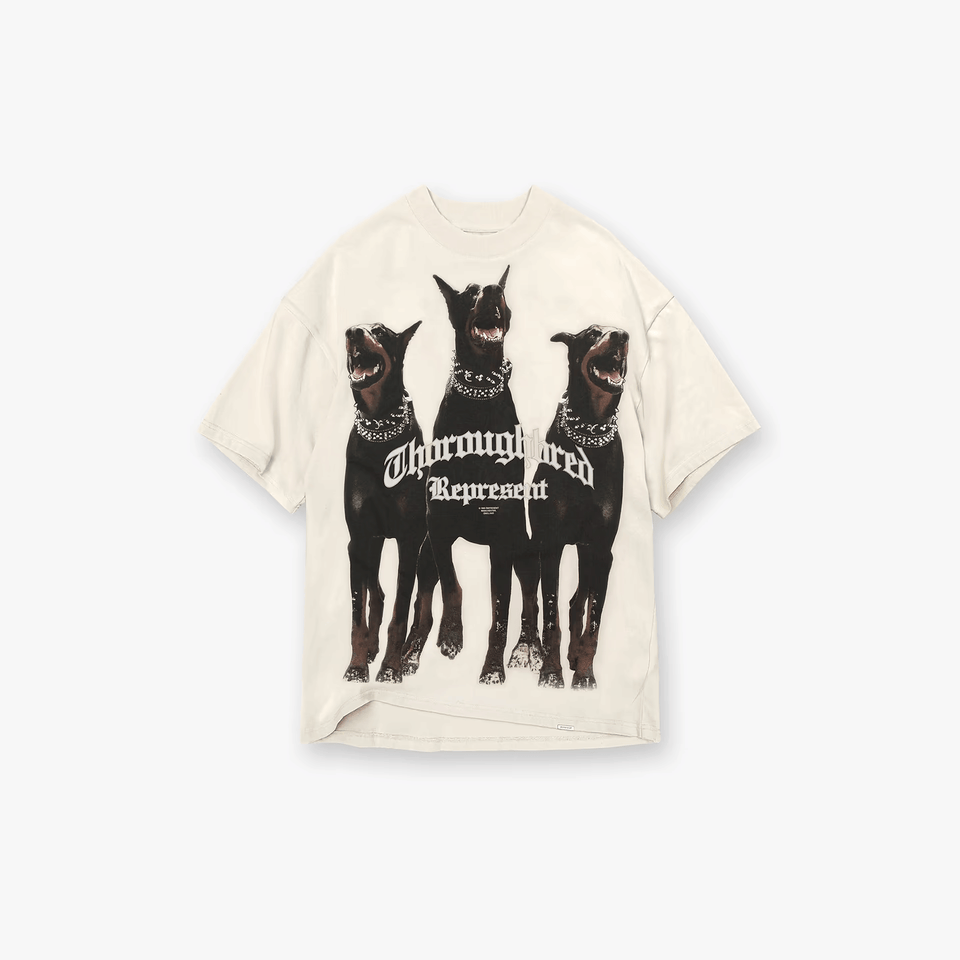 Represent Thoroughbred T-Shirt Vintage White