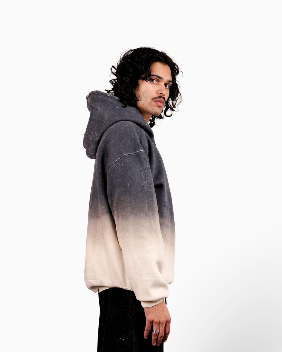 Gradient Hoodie - Ombre Faded Oversized Hoodie