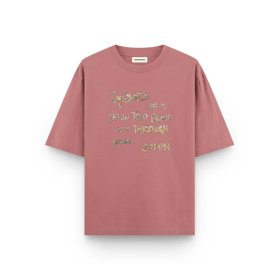 Eternity // Peach Oversized Unisex T-shirt