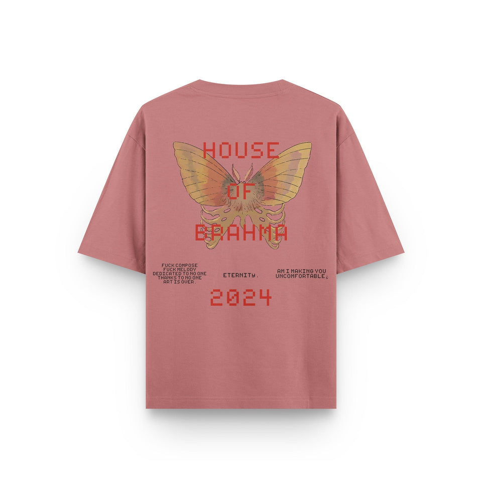 Eternity // Peach Oversized Unisex T-shirt