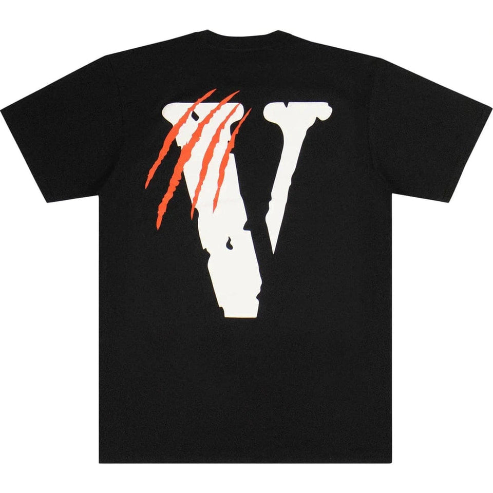Vlone Black V Panther T-shirt BLACK