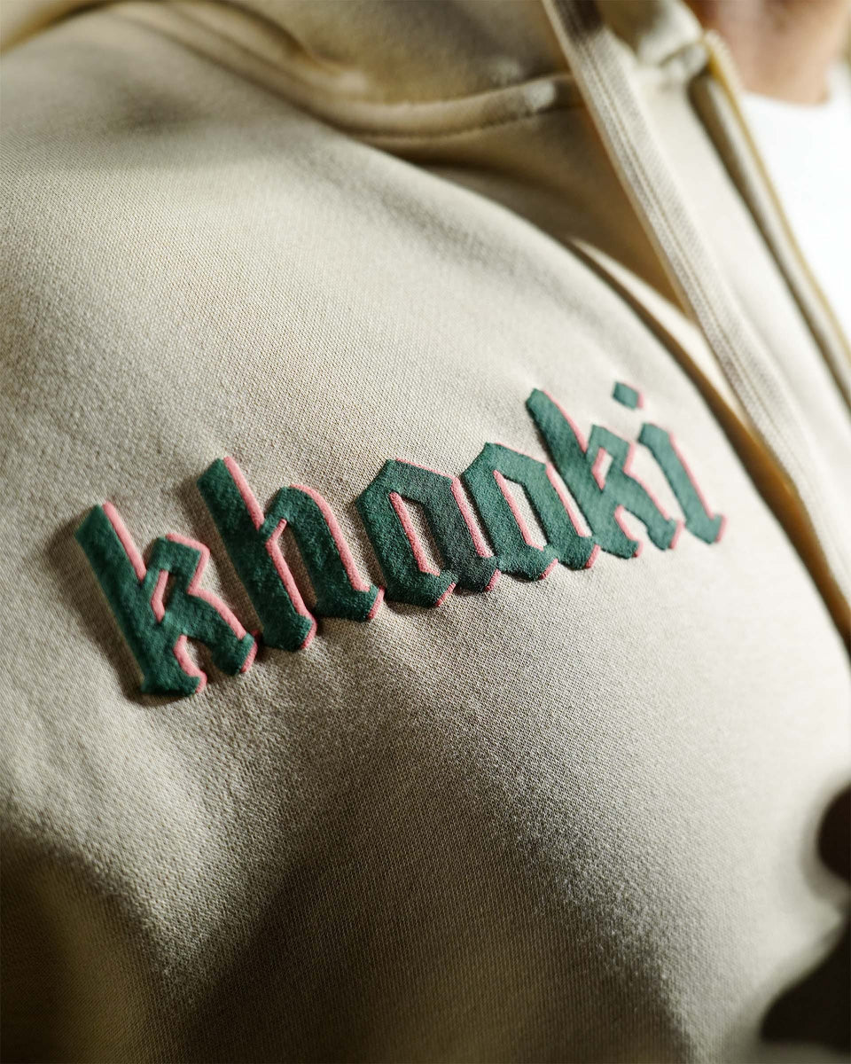 Law of Nature - Beige Oversized Zipper Hood