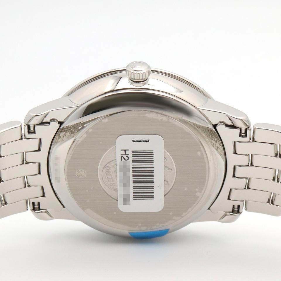 Omega De Ville Prestige Wrist Watch 424.10.37.20.04.001 Automatic SS NEW mens