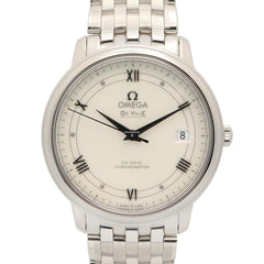 Omega De Ville Prestige Wrist Watch 424.10.37.20.04.001 Automatic SS NEW mens