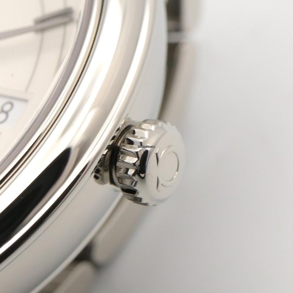 Omega De Ville Prestige Wrist Watch 424.10.37.20.04.001 Automatic SS NEW mens