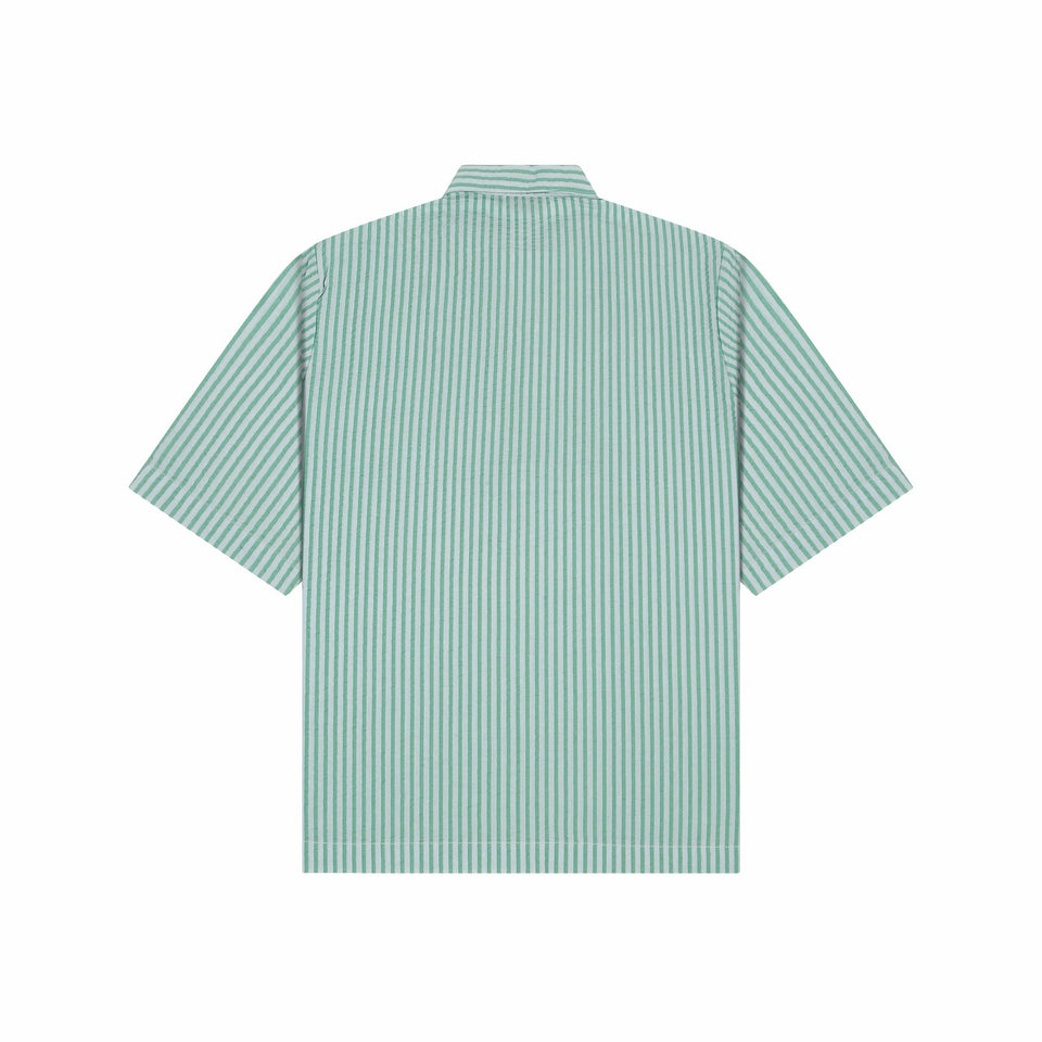 MINT STITCH POPOVER SHIRT