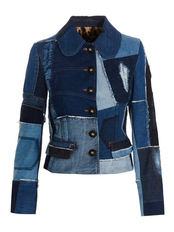Dolce & Gabbana Patchwork denim jacket