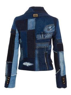 Dolce & Gabbana Patchwork denim jacket