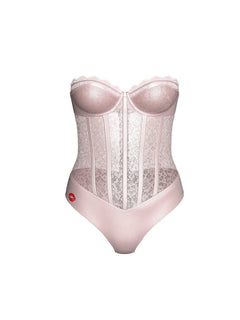 Tease Lace Corset Bodysuit