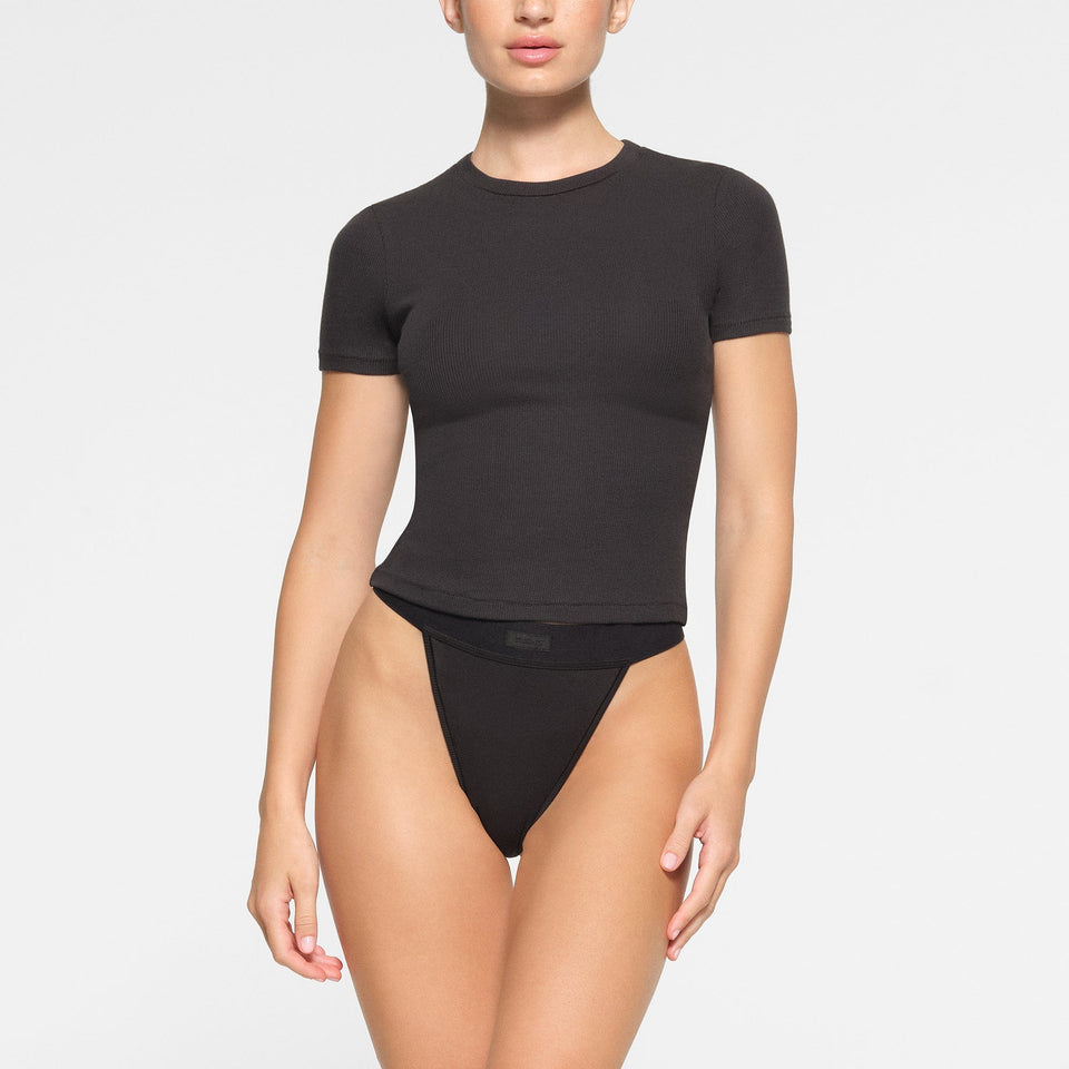 Cotton Rib T-shirt