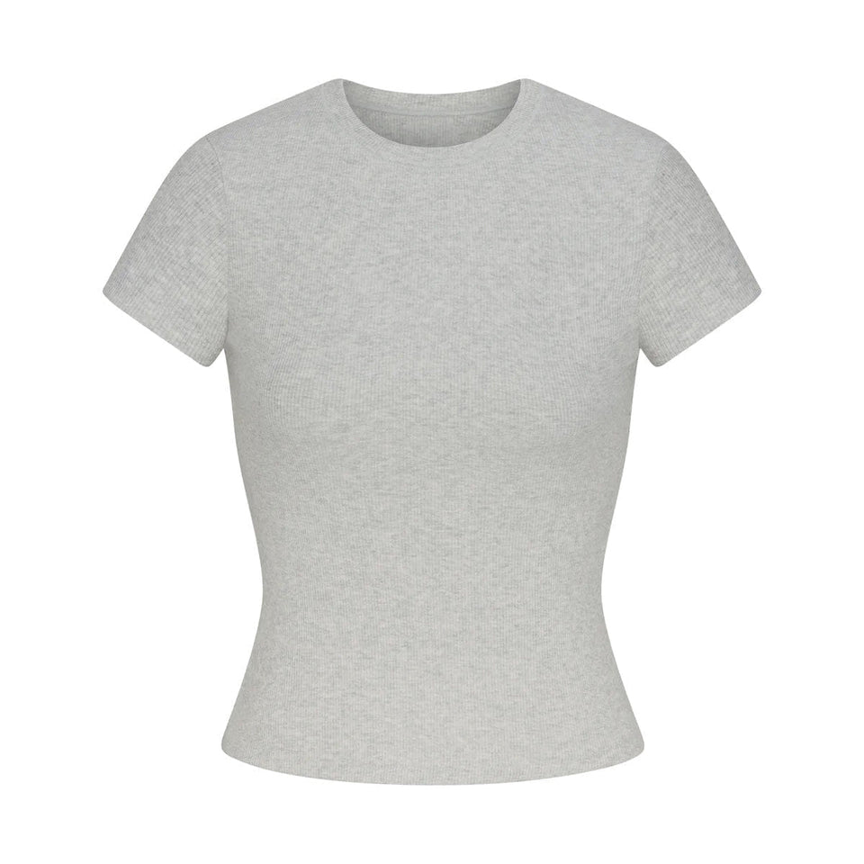 Cotton Rib T-shirt