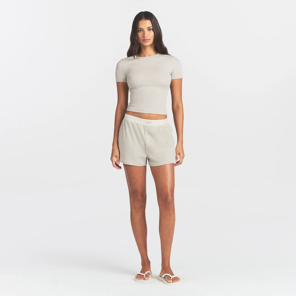 Cotton Rib T-shirt
