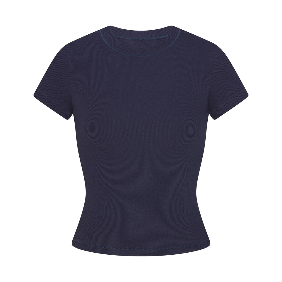 Cotton Rib T-shirt