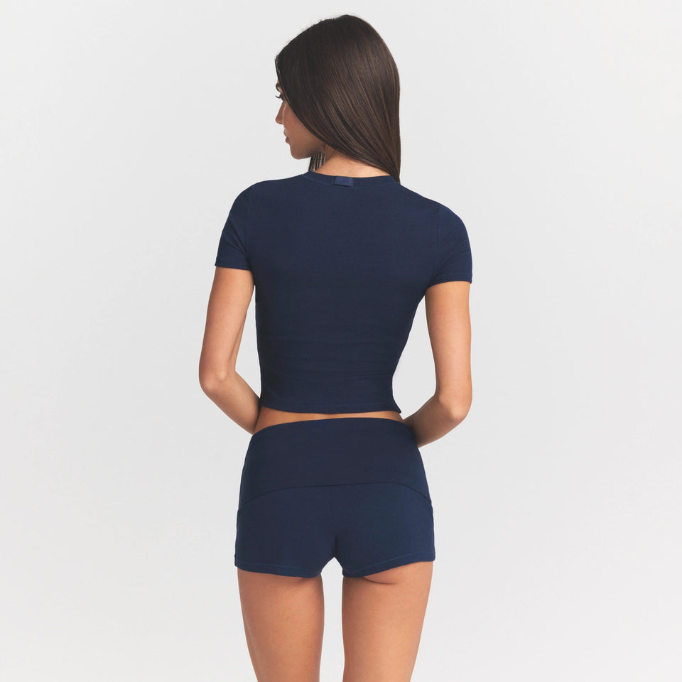 Cotton Rib T-shirt