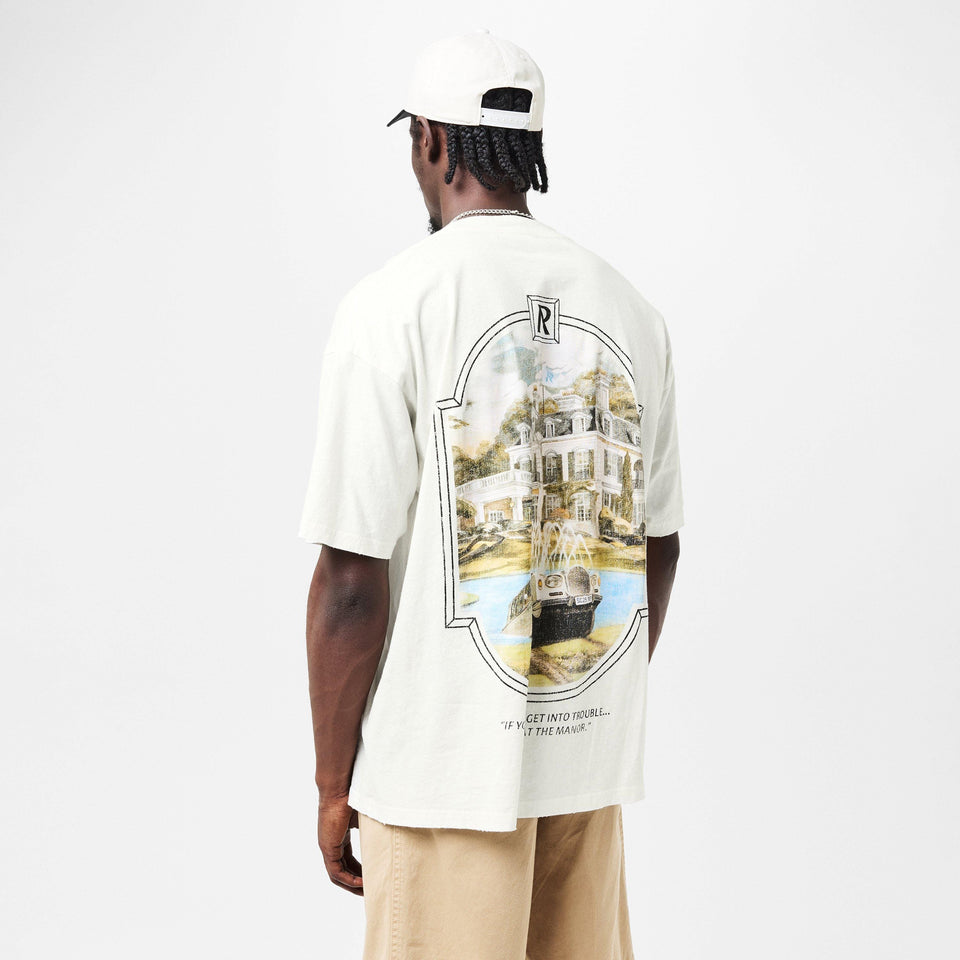 Revere Manor Cotton Hemp Short Sleeve Oversized T-Shirt