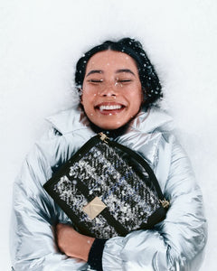 Metallic Nylon Jacket